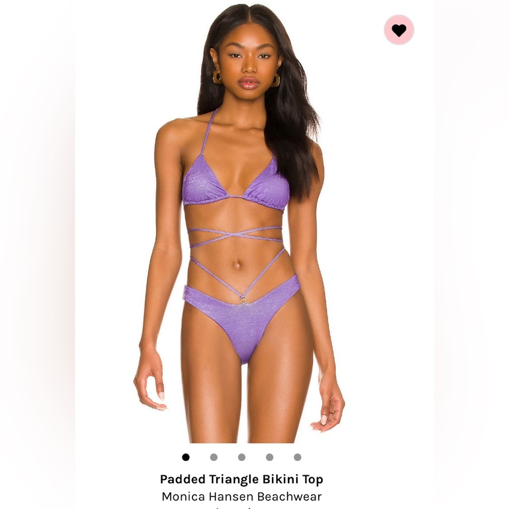 revolve purple bikini